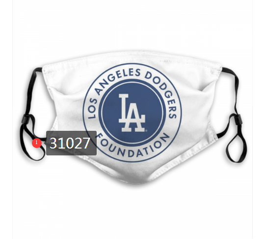 2020 Los Angeles Dodgers Dust mask with filter 55